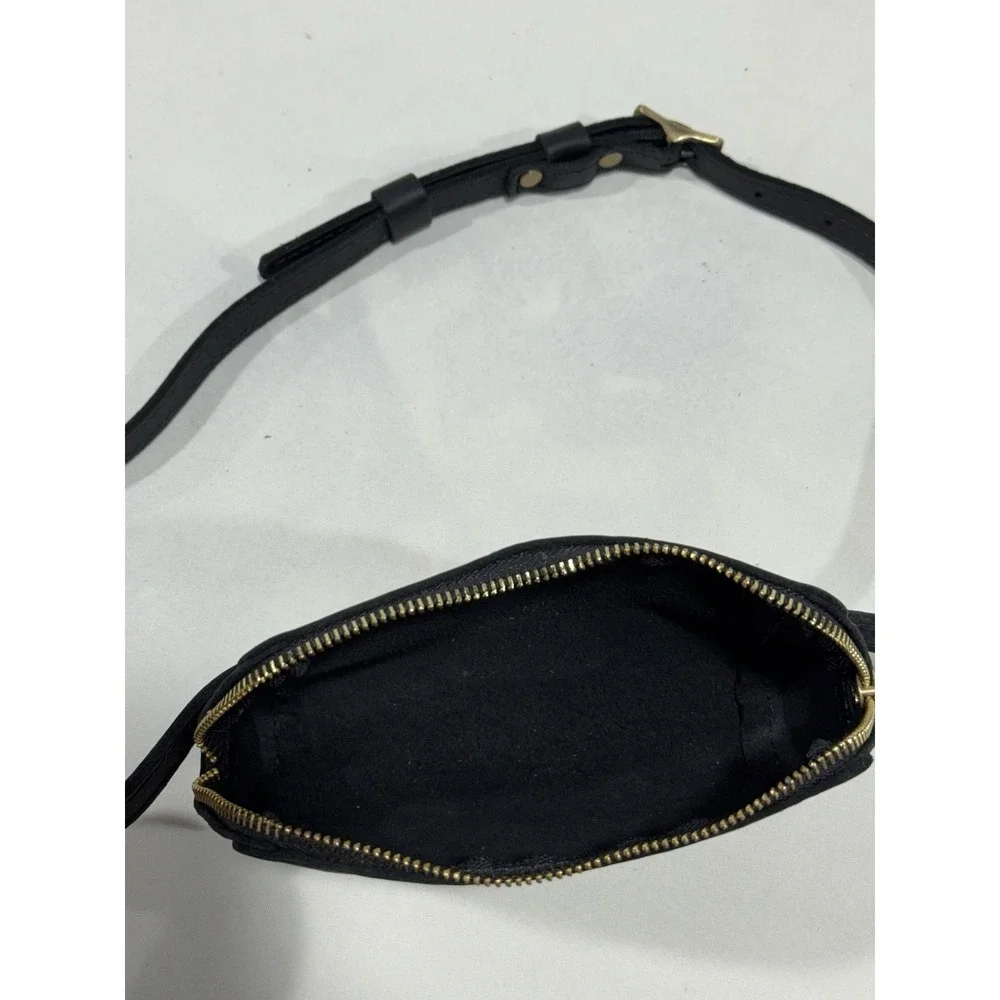Portland Leather Goods Bag Basic Black Adjustable Waist Belt